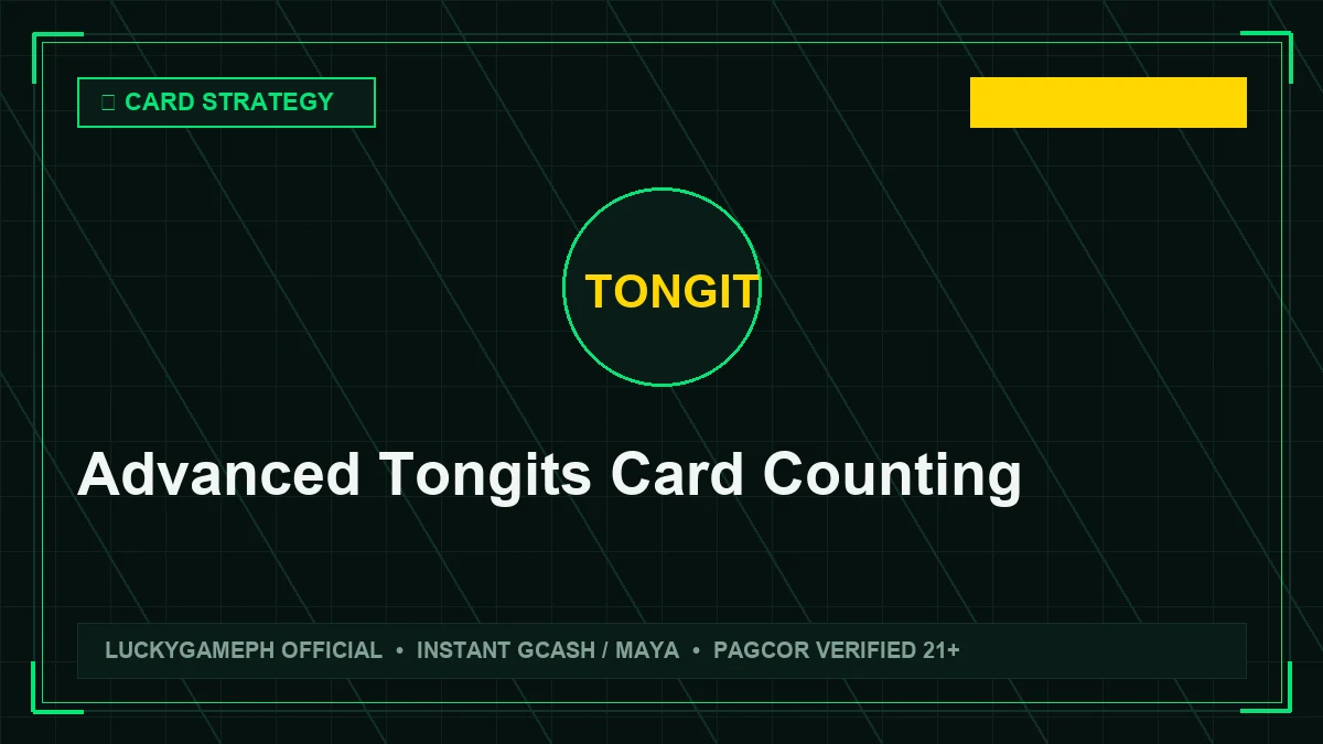 Advanced Tongits Strategy