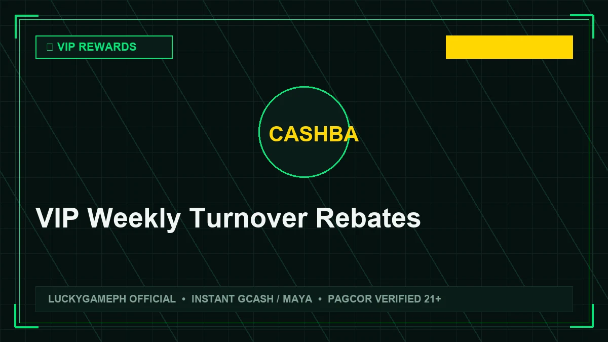 VIP Turnover Cashback