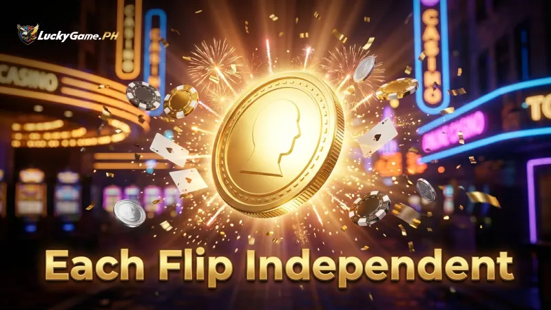 Each Coin Flip is an independent event, making past results irrelevant.