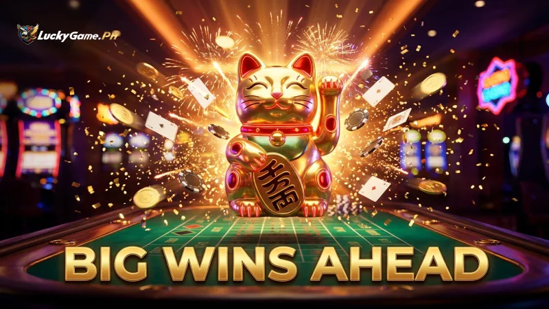 Lucky Neko multipliers build up with each winning spin, boosting your payout.