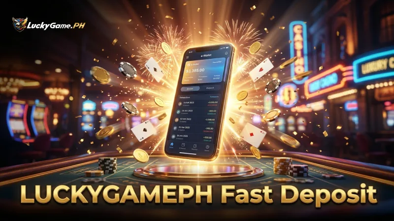 LUCKYGAMEPH deposit via GCash offers instant cash-in without extra charges.