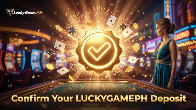 Verify your transaction details before confirming any LUCKYGAMEPH deposit amount.