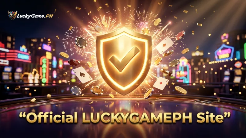 Always double-check that you are on the official LUCKYGAMEPH website.