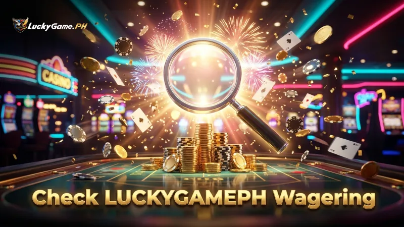 Carefully review the wagering requirement for any LUCKYGAMEPH promotion.