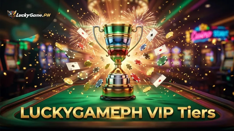Each LUCKYGAMEPH VIP tier offers distinct benefits for dedicated players.