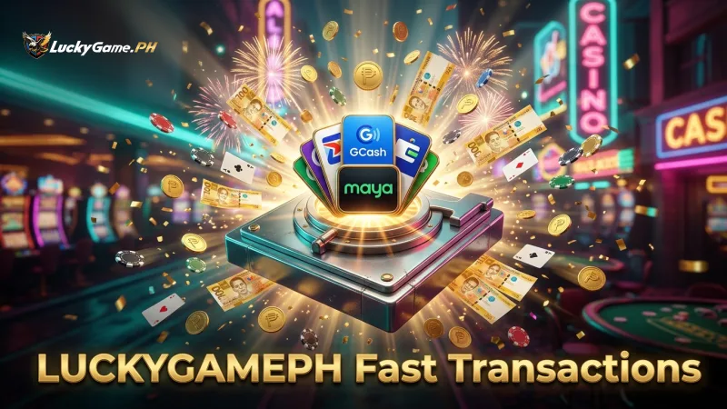 Efficient cash-in and cash-out via GCash or Maya ensures smooth transactions on LUCKYGAMEPH.