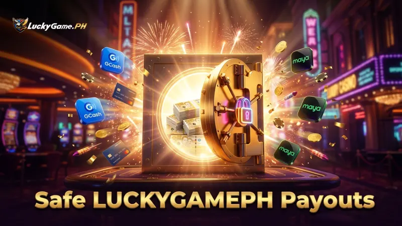 Securely cash-out your winnings to popular e-wallets like GCash and Maya with LUCKYGAMEPH.