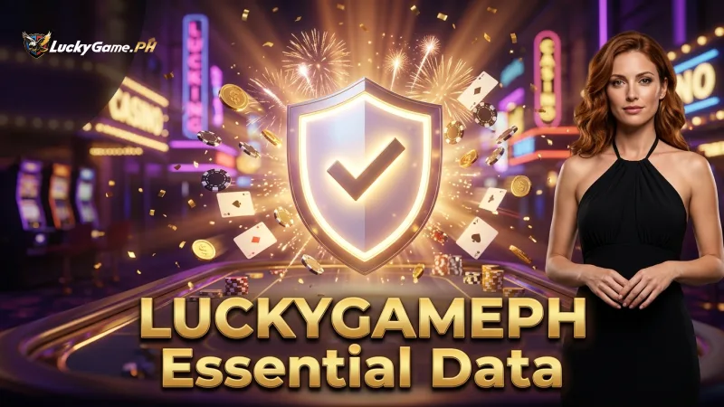 Your personal data at LUCKYGAMEPH is collected only for essential service delivery.