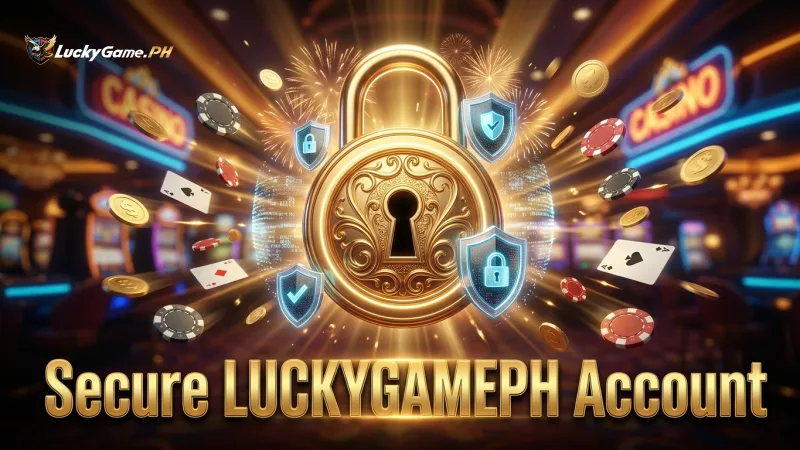 Secure your LUCKYGAMEPH account with strong, unique passwords for peace of mind.